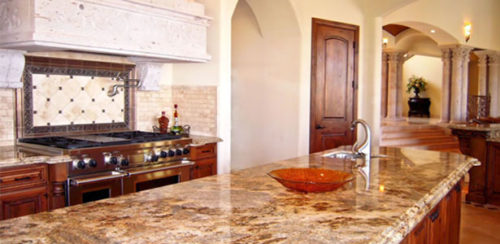 Granite countertop