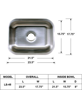 Rectangular Sink 1