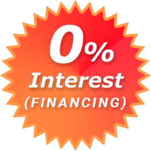 0% interest financing