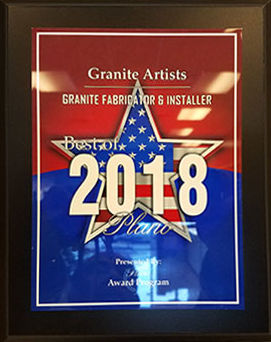 Granite Artists | Granite Fabricator Installer | Best of 2018 Plano Award