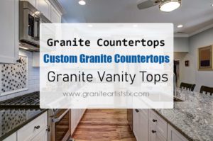 custom granite countertops in murphy, garland and plano tx